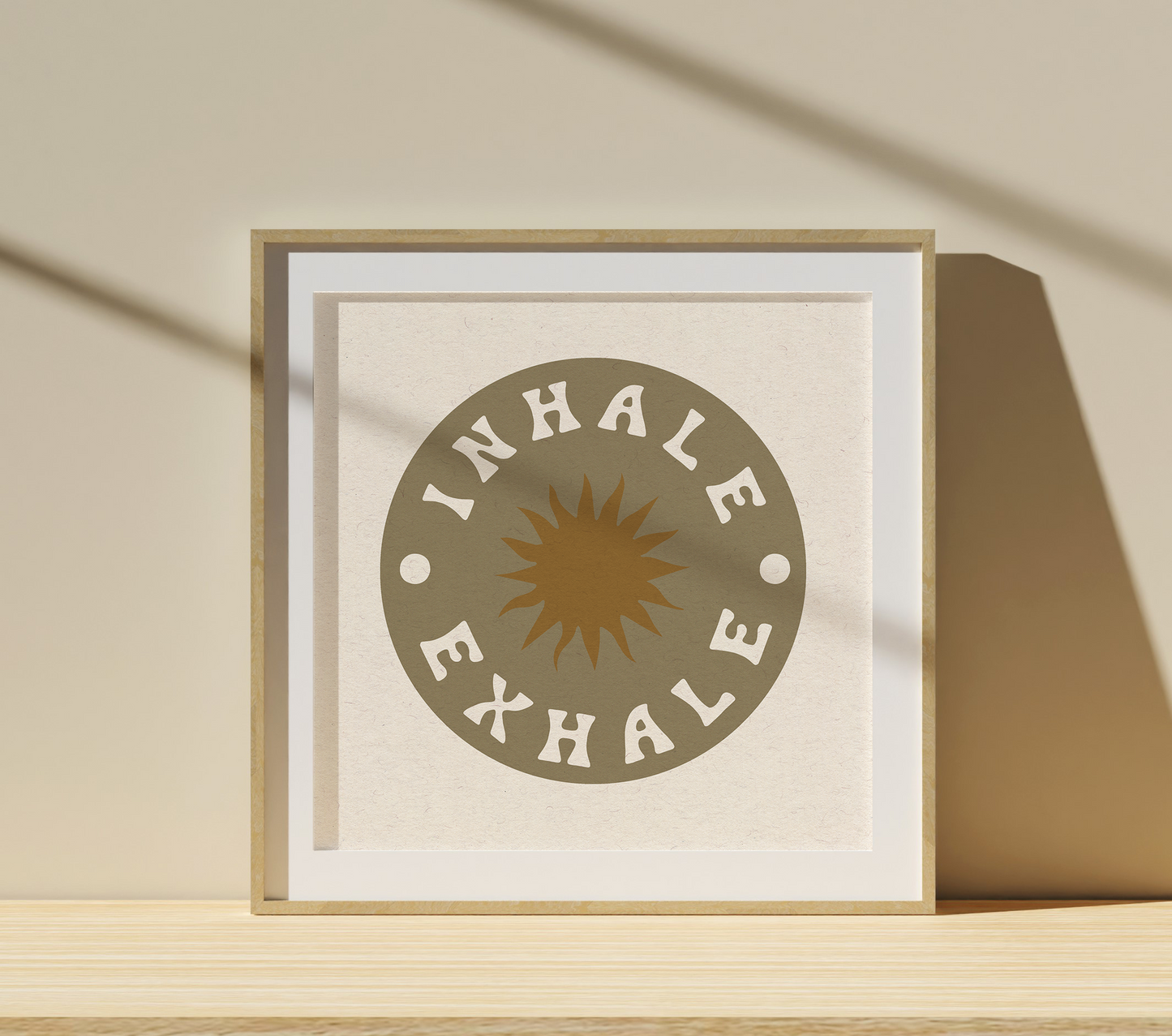 Inhale Exhale Print