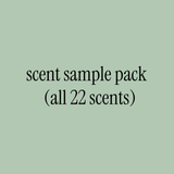 Scent Sample Pack - All Scents