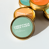 Christmas Tree Farm Travel Tin Candle