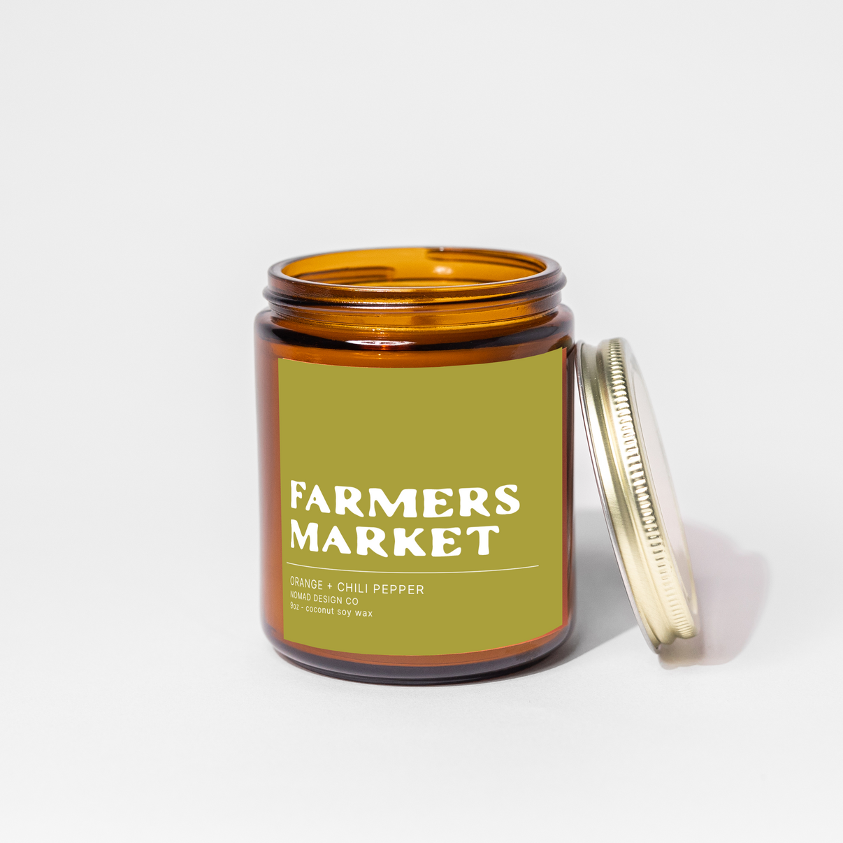 Farmers Market Candle nomaddesignco