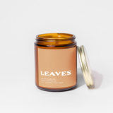 Leaves Candle