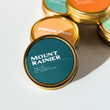 Mount Rainier National Park Travel Tin Candle