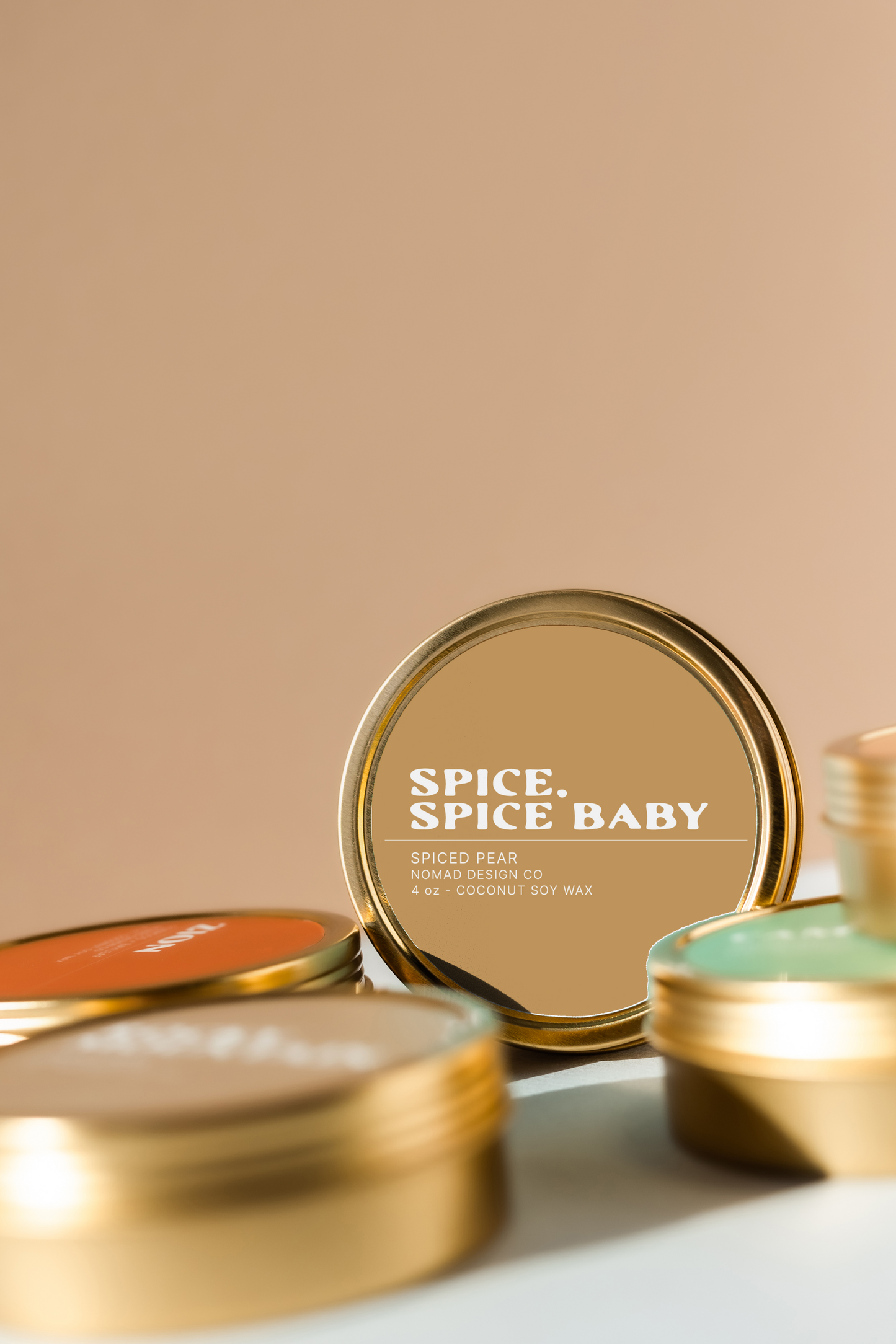 Spice Spice Baby Travel Tin Candle