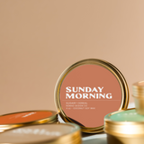 Sunday Morning Travel Tin Candle