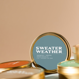 Sweater Weather Travel Tin Candle