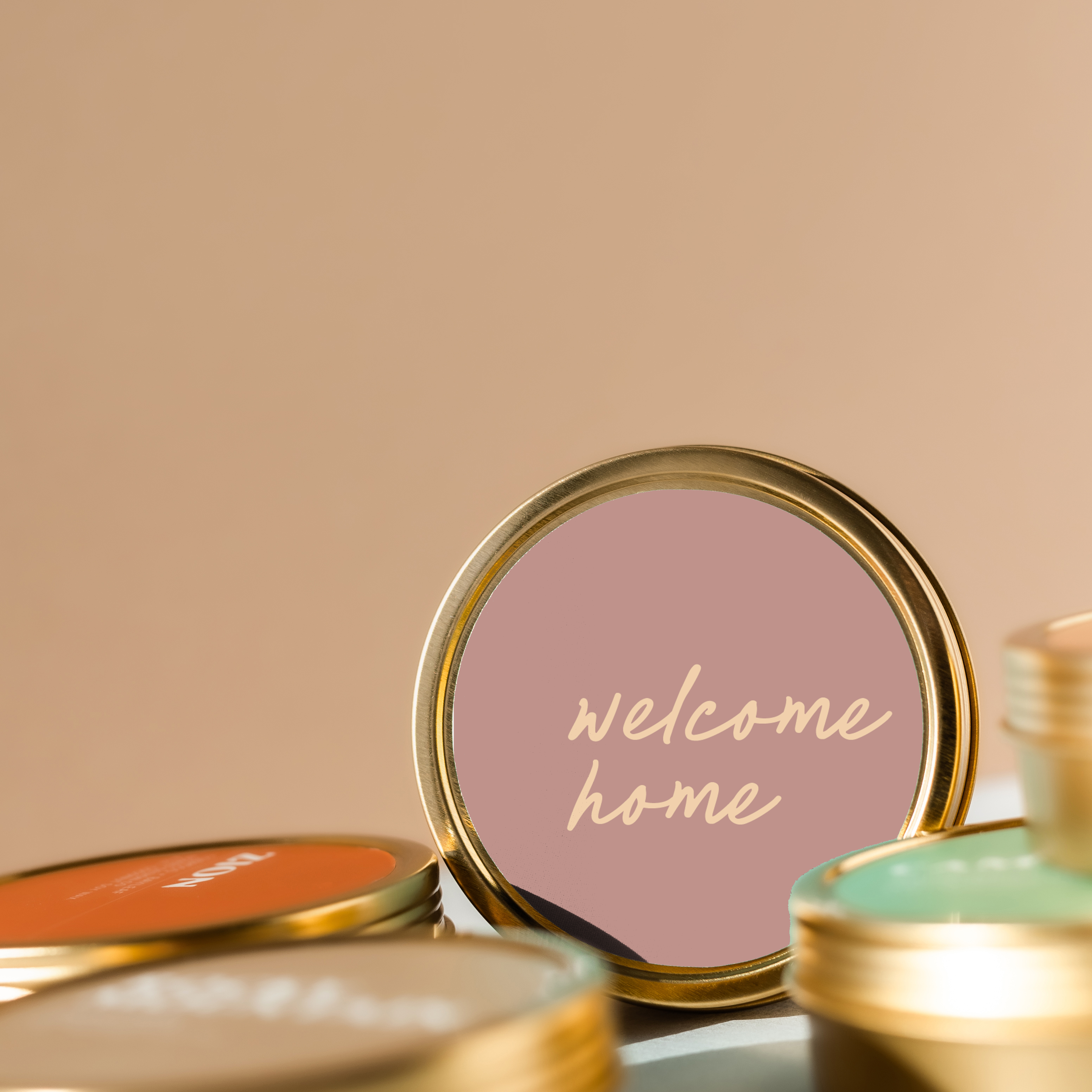 Welcome Home Travel Tin Candle