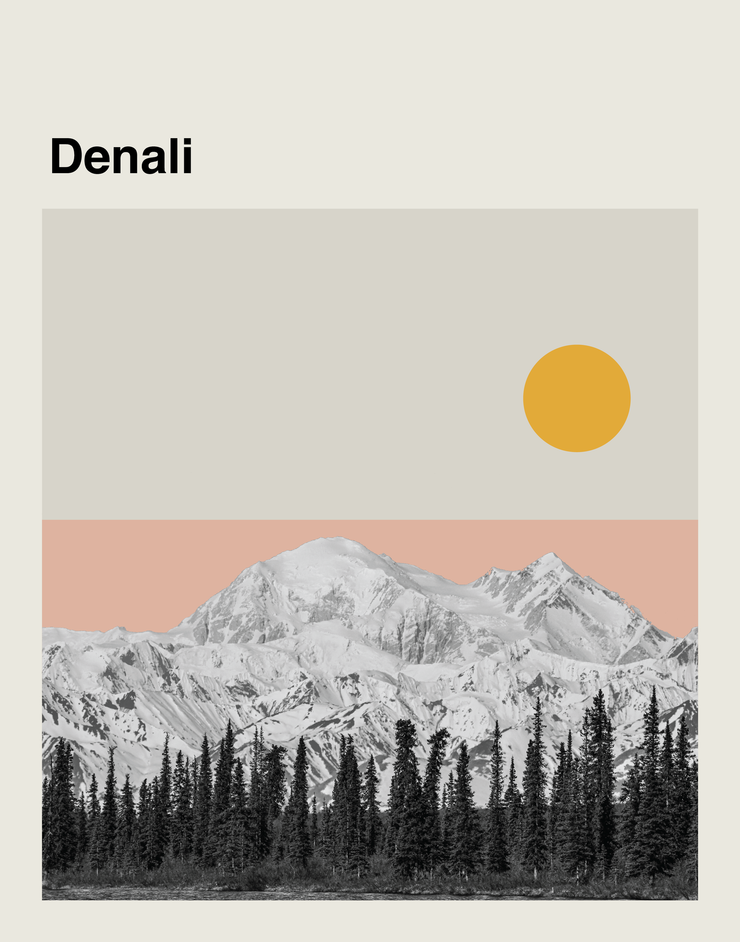 Denali National Park Poster