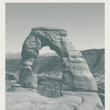 Arches National Park Print, Monochrome