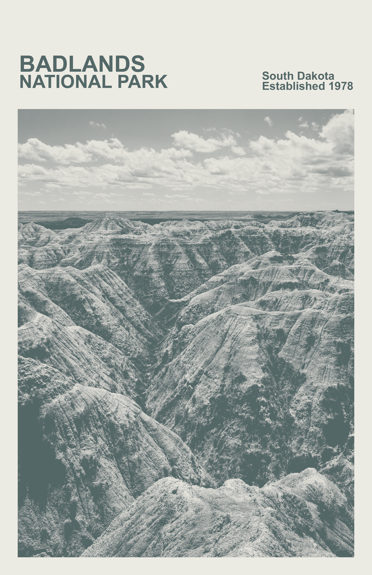 Badlands National Park Print