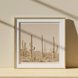 Cactus Desert Print