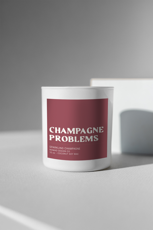 Champagne Problems Candle
