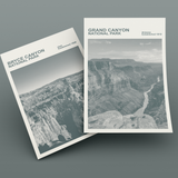 Grand Canyon National Park Print, Monochrome