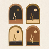 Arched Cactus Print