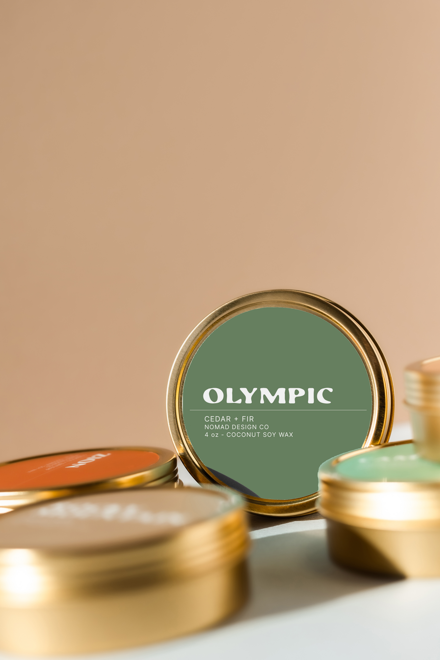Olympic Travel Tin Candle